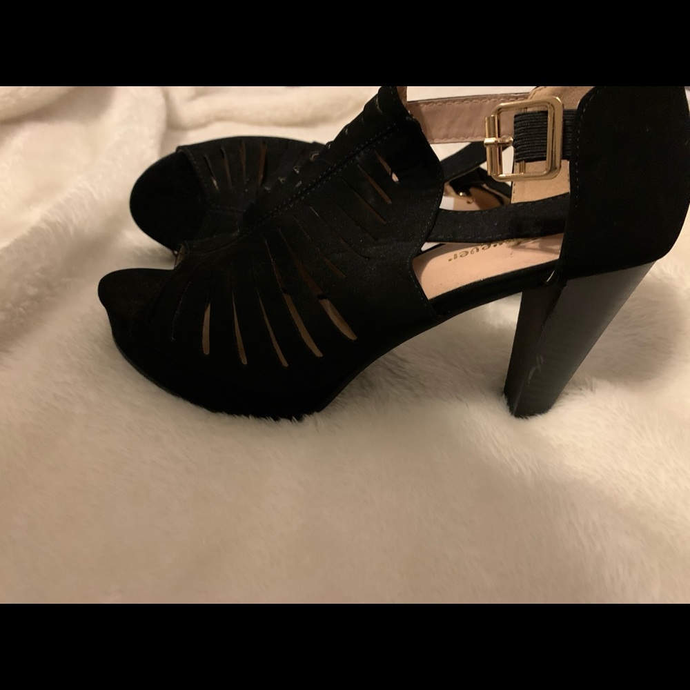 Black heels